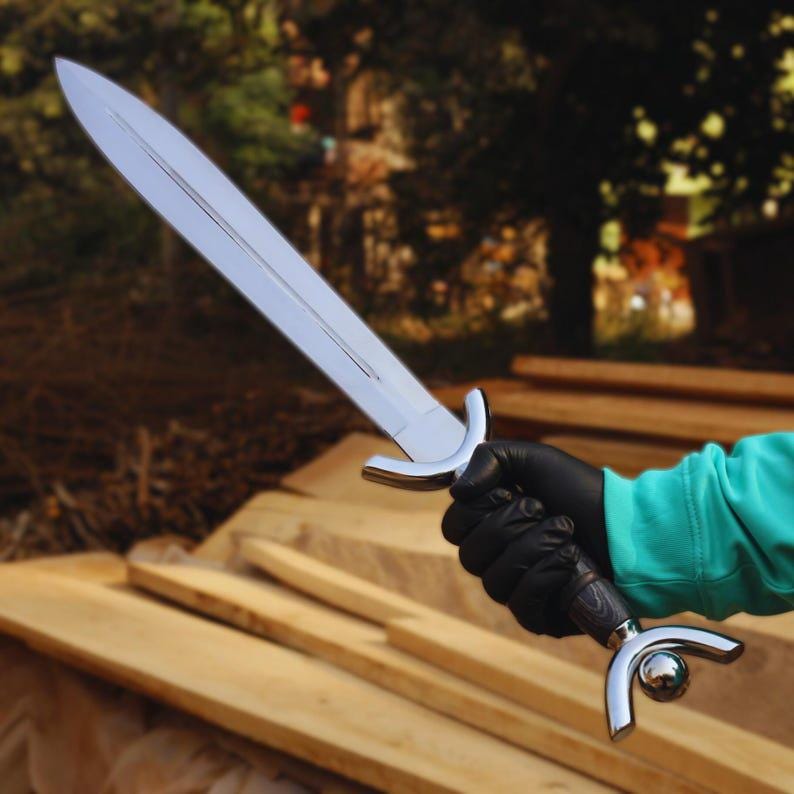 Ancient Celtic Anthropomorphic Sword | Historical Irish Sword Replica | Unique Dad's Gift - CHRISTMAS, Anniversary, Best Gift for her / him