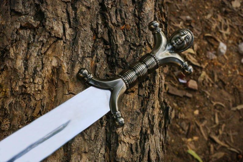 Ancient Celtic Anthropomorphic Sword | Historical Irish Sword Replica | Unique Dad's Gift - CHRISTMAS, Anniversary, Best Gift for her / him