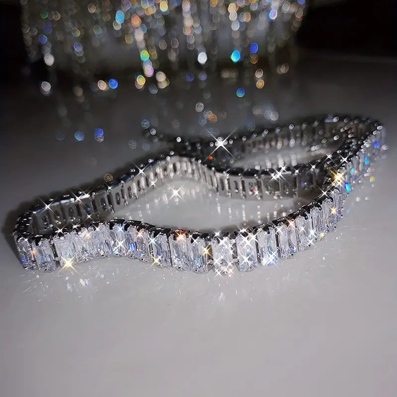 Rise and Shine Tennis Necklace