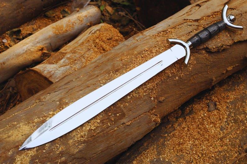 Ancient Celtic Anthropomorphic Sword | Historical Irish Sword Replica | Unique Dad's Gift - CHRISTMAS, Anniversary, Best Gift for her / him