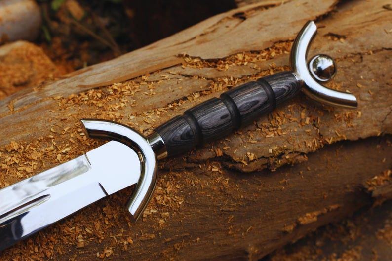 Ancient Celtic Anthropomorphic Sword | Historical Irish Sword Replica | Unique Dad's Gift - CHRISTMAS, Anniversary, Best Gift for her / him