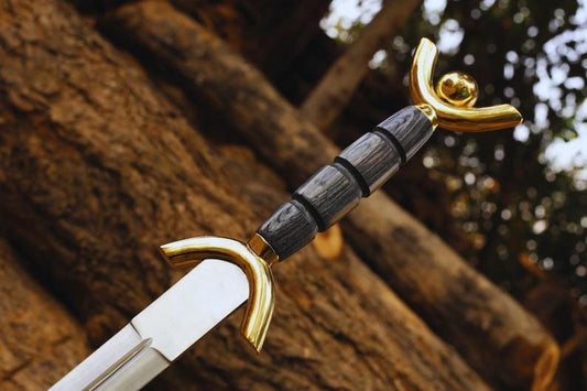 Ancient Celtic Anthropomorphic Sword | Historical Irish Sword Replica | Unique Dad's Gift - CHRISTMAS, Anniversary, Best Gift for her / him