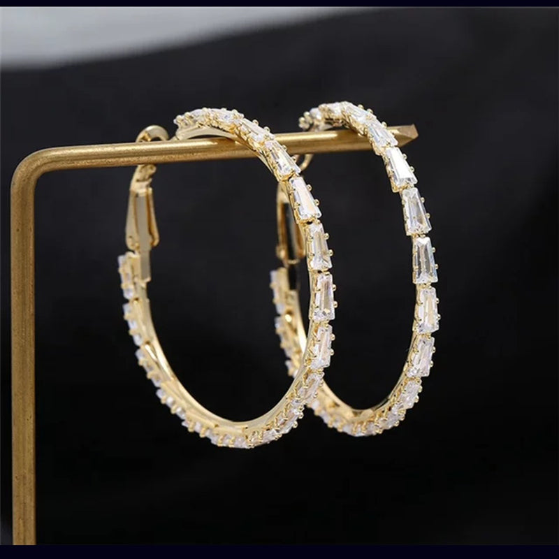 Baguette Diamond Earrings