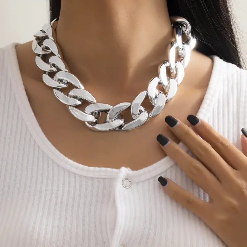 Linked and Connected Necklace