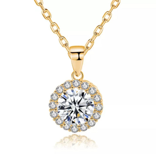 Eclat Elegance: Red Carpet Radiance Collection "Encounter Pendant"